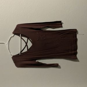 Small Low cut pinkish purple